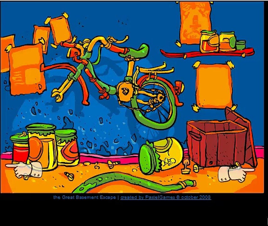 The great basement escape  walkthrough