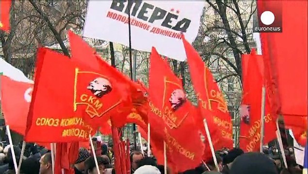 Россия: москвичи против реформы здравоохранения и образования
