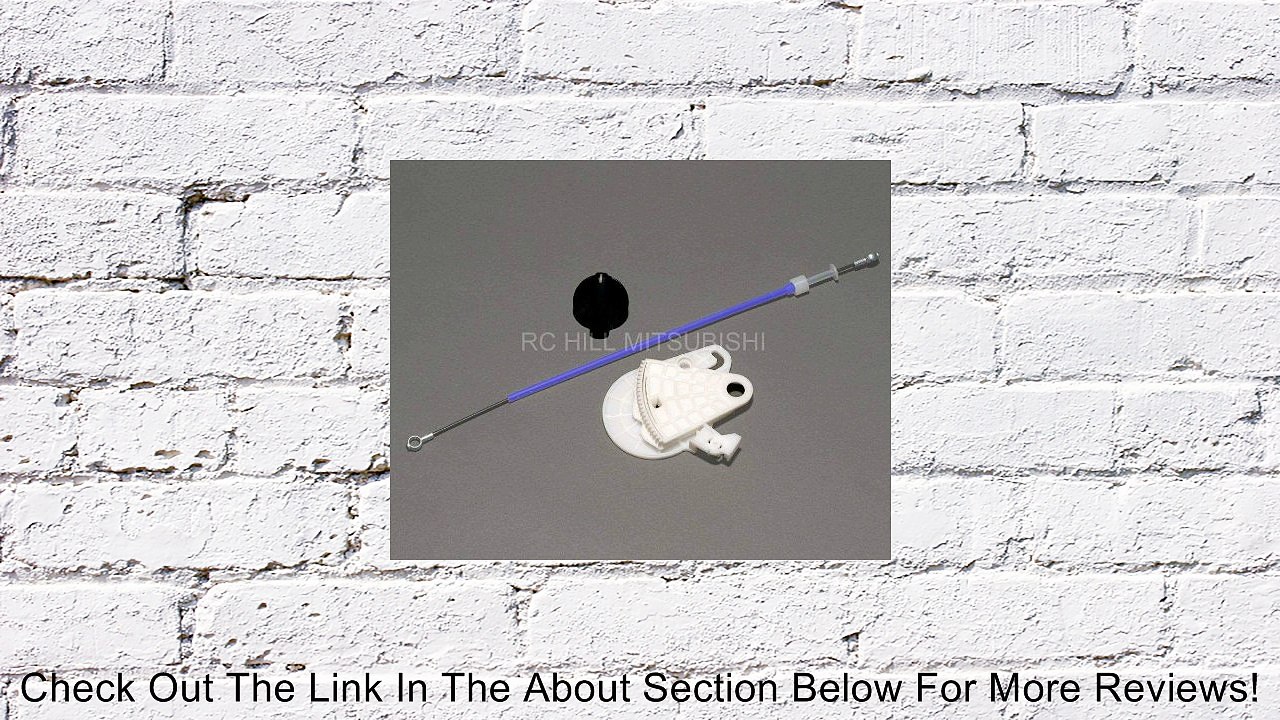 2003-2007 GENUINE MITSUBISHI LANCER HEATER AIR CONTROL LINK BLEND DOOR REPAIR COMPLETE KIT INCLUDES GEAR KIT 7801A110, 1 CABLE MR513273 PLUS TEMPERATURE KNOB MR500925 Review