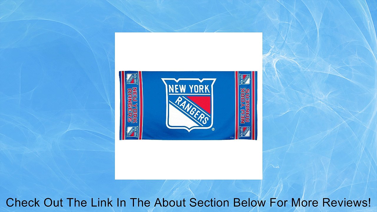 NHL New York Rangers 30 by 60 Fiber Reactive Beach Towel Review
