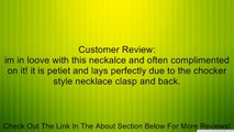 Side Set Cross Necklace Adjustable Length Sterling Silver Review