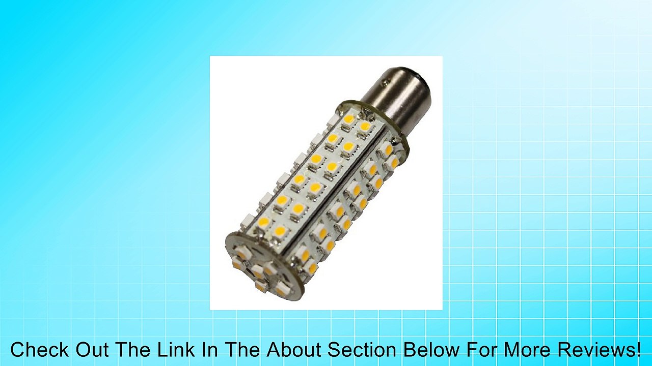 Brightech - SuperBright Ba15s LED Light Bulb Replacement - Warm White Color - 2nd Generation with 66 LED's - Single Contact Base - 10-30V DC - Brighten up your yard or RV for added safety and assurance! Review