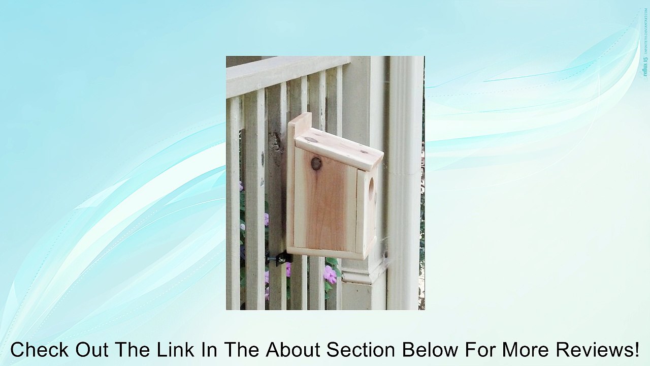 Birdhouse Mount - Deck Rail or Fence Review