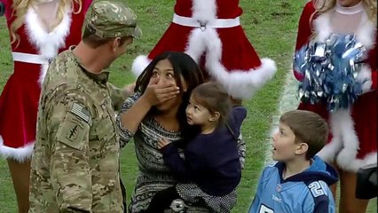Surprise military family reunion in Nashville