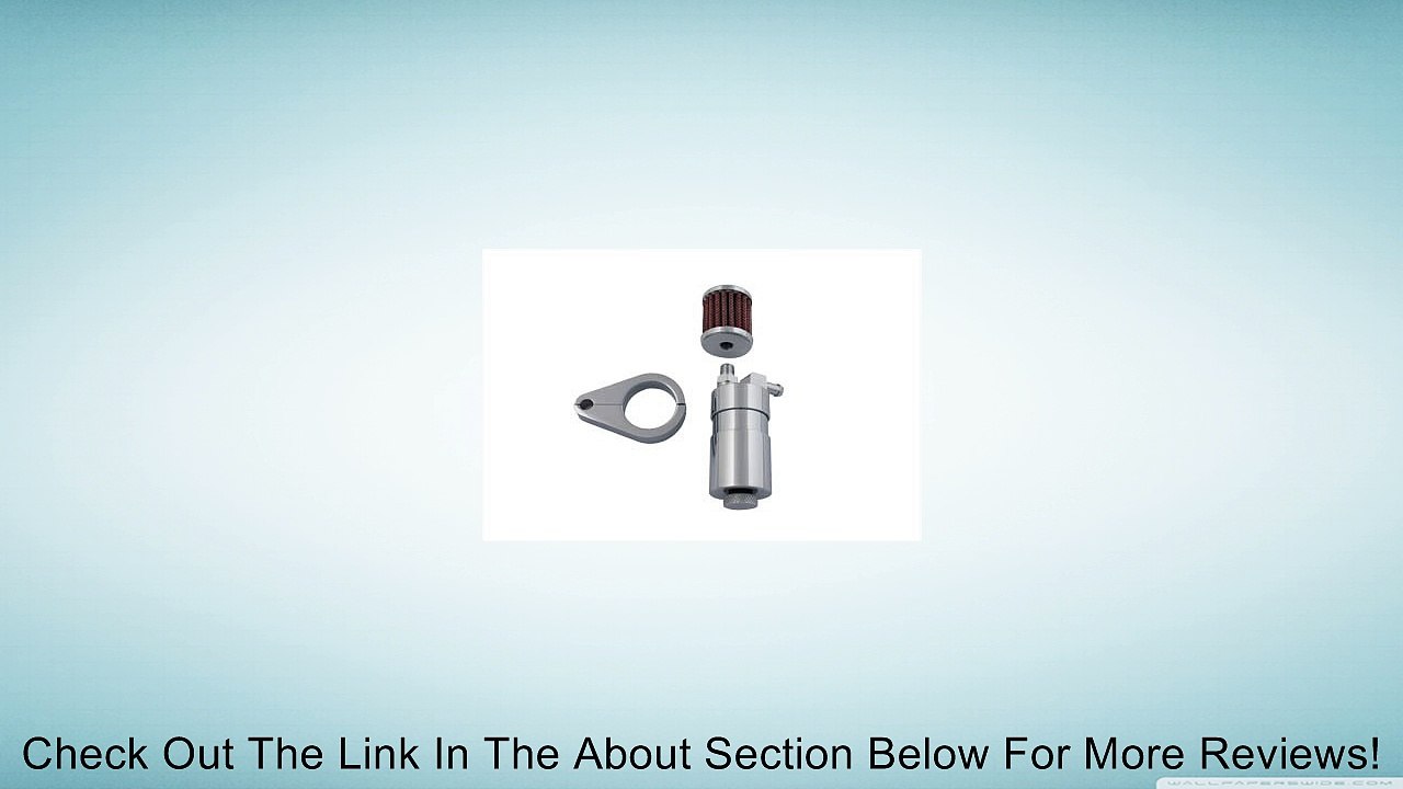 Chrome Engine Breather Oil Collector Review