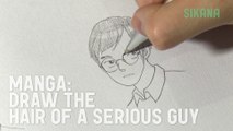 Manga: Draw the Hair of a Serious Guy