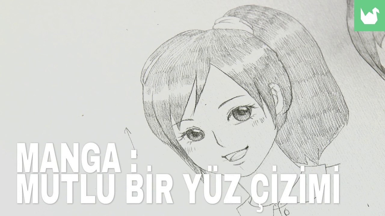 Manga : Mutlu Bir Yuz Cizimi
