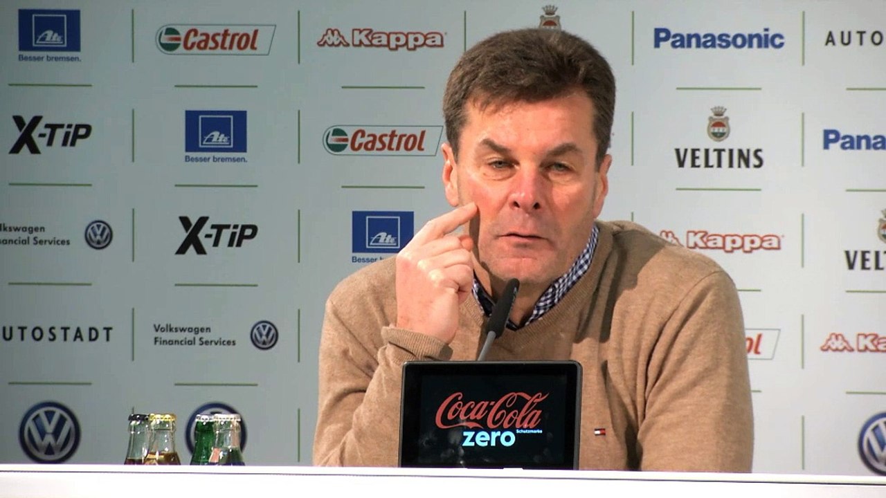 Hecking nach 1:1: 'Das ist kein Dämpfer'