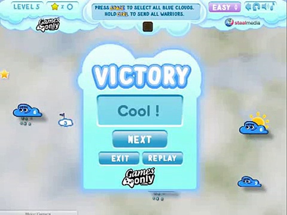 Cloud Wars- Sunny Day level 6