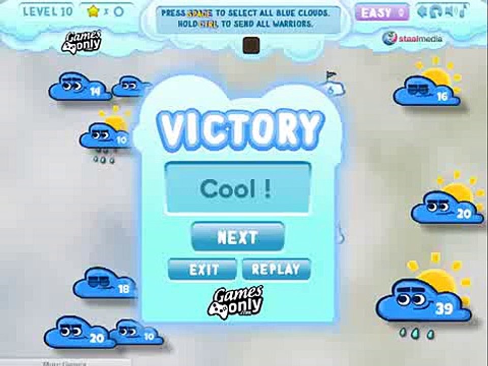 Cloud Wars- Sunny Day level 11