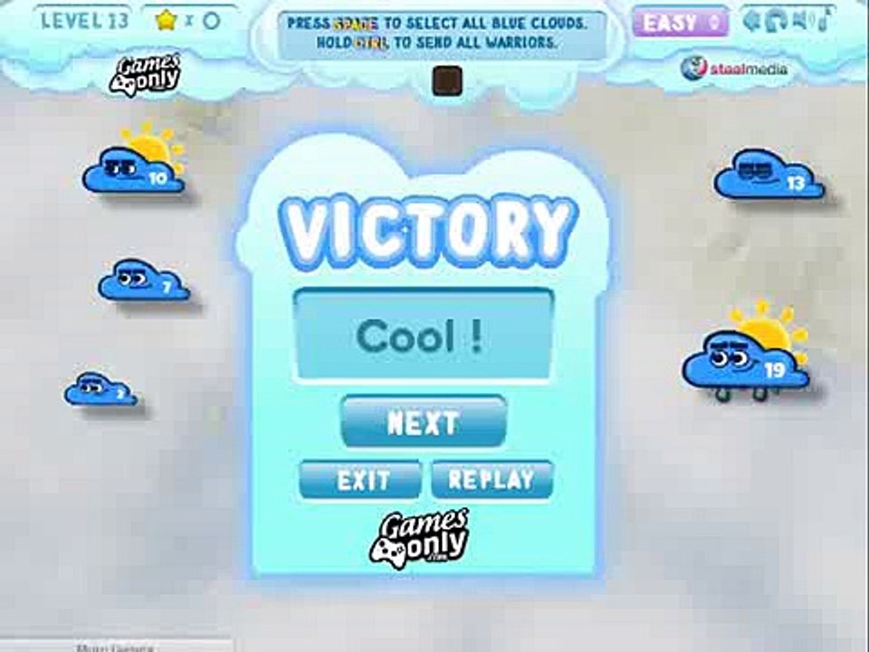 Cloud Wars- Sunny Day level 14