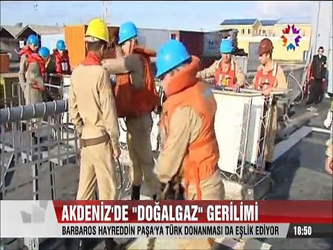 Akdeniz'de Rumlarla Doğalgaz Gerilimi Sismik Araştırma gemisi Kıbrıs'ta