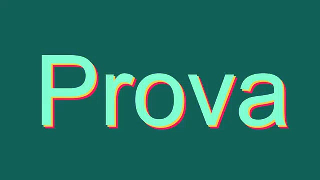 How to Pronounce Prova
