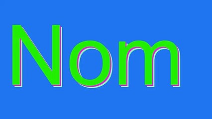 How to Pronounce Nom (Urban Slang Word)