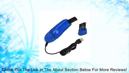 Finejo MINI USB Vacuum Keyboard Cleaner for PC Laptop Computer Review