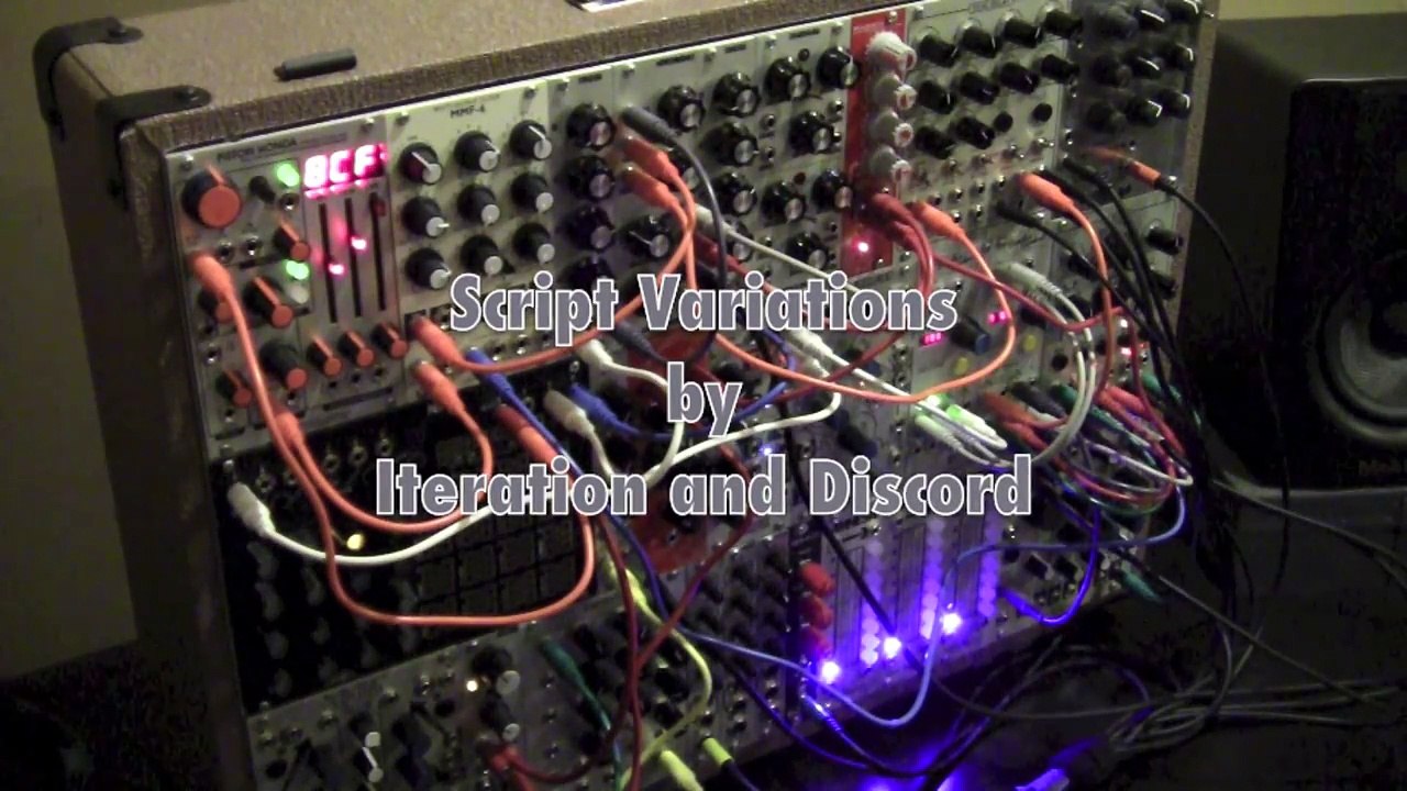 Modular Synth Jam - Script Variations
