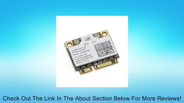 Intel Centrino 2230 Mini PCI Express Bluetooth 4.0 2230BNHMW IEEE 802.11n Wi-Fi/Bluetooth Combo Adapter 300 Mbps Review