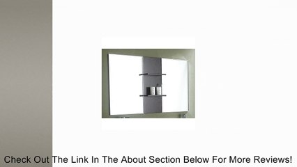 Carissa 59" x 32" Mirror with Shelves Review