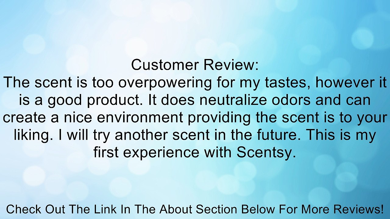 Scentsy "Garden of Love" Wickless Candle, Tart Warmer Wax 3.2 Fl Oz, 8 Squares Review