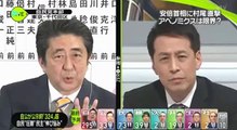 安倍首相vs村尾キャスター　ニュースZERO　『アベノミクスは限界か？』の問いかけにイヤホン外しフル無視対応　選挙2014