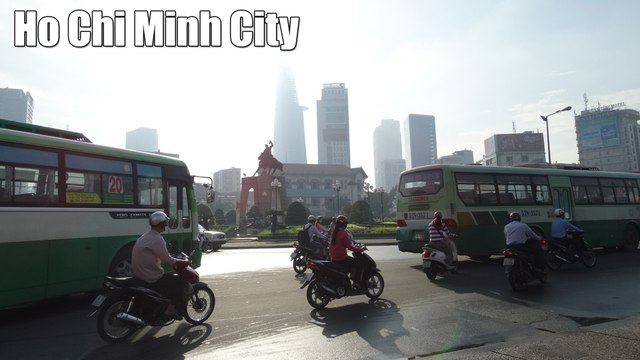 One day in Ho Chi Minh City