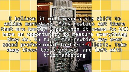 Google Page Rank Is Dead - Part III