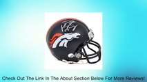 Peyton Manning Signed Denver Broncos NFL Mini Football Helmet Autographed Autograph Review
