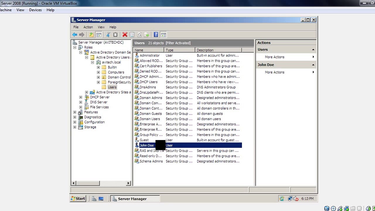 Configuring Roaming Profiles on Windows Server 2008