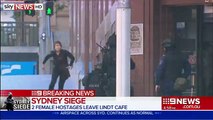 Two Woman Flee Sydney Cafe Where Gunman Holding Several Hostages.