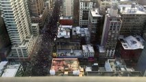 Amazing Million March Timelapse : When tons of people are in the street of NYC to protest against police Violences