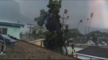 TORNADO touched down in south central  Los Angeles - December 12th, 2014