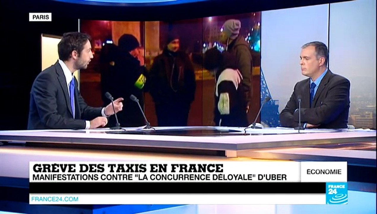 Les taxis mobilisés contre UberPOP