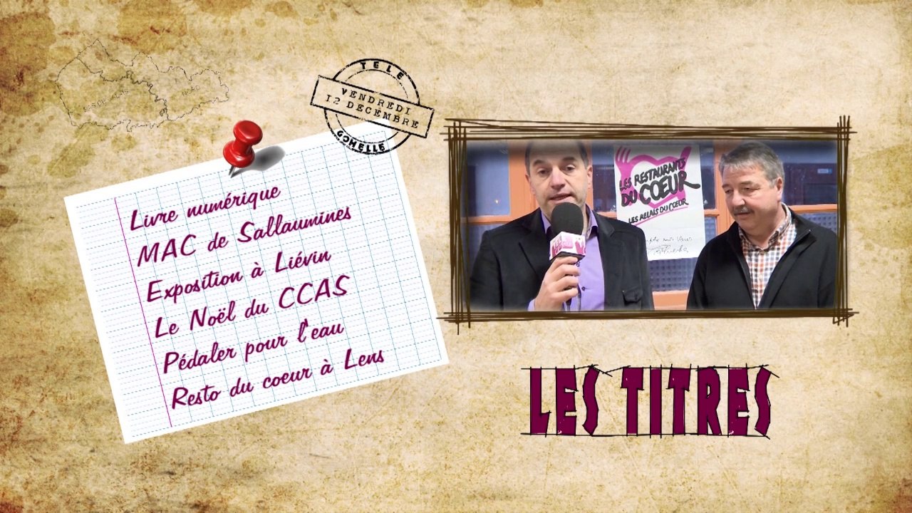 Journal du vendredi 12 décembre 2014