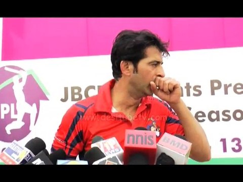 Pavitra Rishta Star Hiten Tejwani(Manav) In Jppl Cricket League