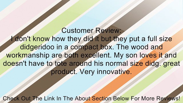 X8 Drums & Percussion X8-DIDG-BX Box Didgeridoo Review