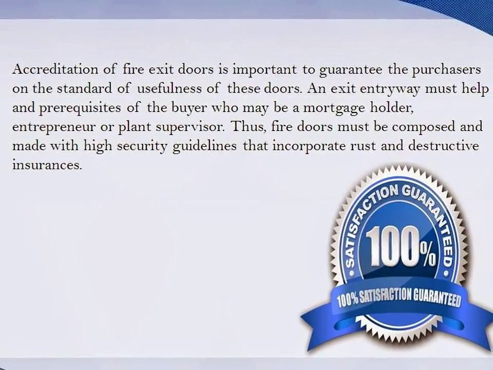 Fire Rated Door