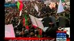 Massive Crowd With Imran Khan's Convoy In Lahore Protest