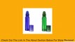 2 Roll-On Refillable Glass Perfume Bottle Purse or Travel Size 1/3 oz. 10 ml. (Blue & Green) INCLUDES 2 FREE 5ml. DROPPER FOR EASY FILLING Review
