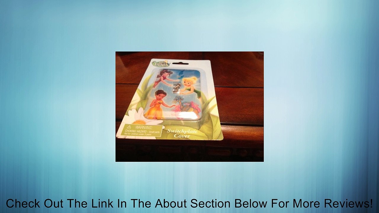 Disney Fairies Tinker Bell Switchplate Cover - Kids Bedroom Playroom Decor Light Switch Plate Review