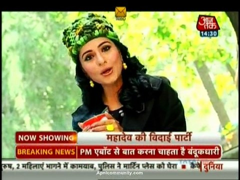 Devon ke Dev - Mahadev 15th December 2014 Mahadev Ki Bidhai Party apnicommunity.com