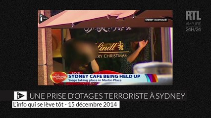 Les images de la prise d'otage terroriste à Sydney