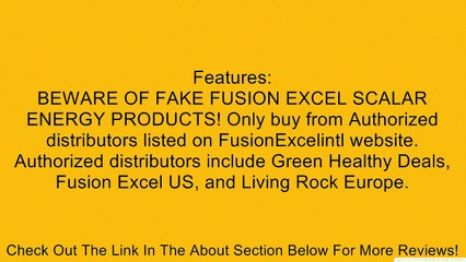One White Pinoy Power Bracelet - FusionExcel Scalar Energy Pinoy Power EMF Protection - Adjustable w/ Metal Clasp (Genuine - can be registered) Review