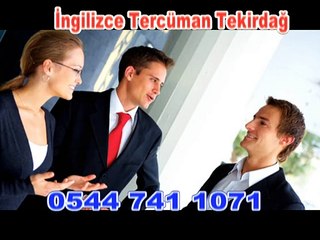 ingilizce-tercuman-tekirdag