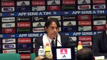 Milan, Inzaghi: 'Stiamo crescendo e crediamo nel terzo posto'