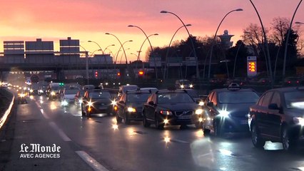 Download Video: L'opération escargot des taxis contre Uber