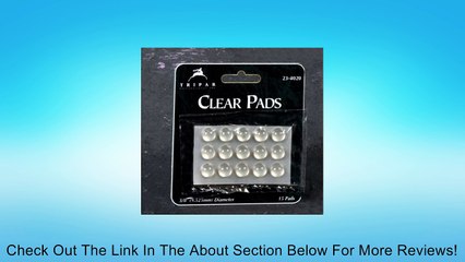 Self-Sticking Clear Pads for Surface Protection, 3/8" in diameter Review