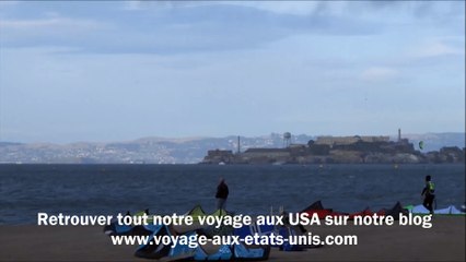 Baie de San Francisco par grand vent