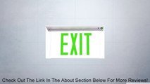 Sure-Lites EUR70G Self-Powered LED Exit Sign, Green Letters Review