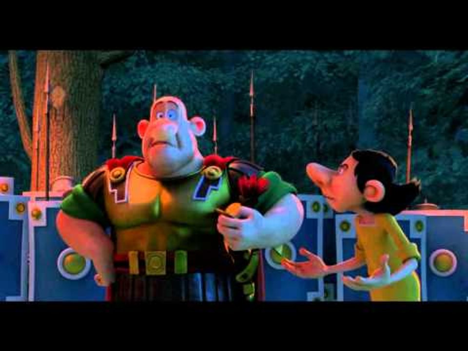 Astérix le Domaine Des Dieux, Extrait:  "Arrachage d'Arbres"