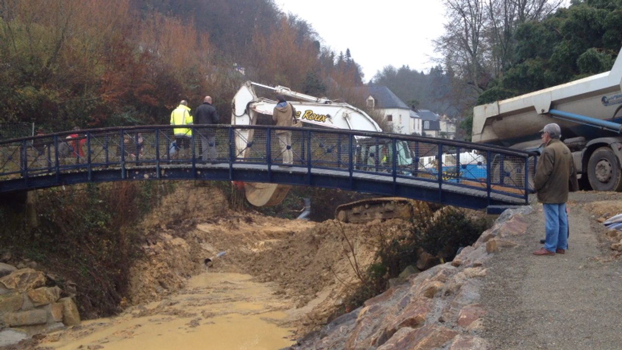 Remise en eau de l'Isole